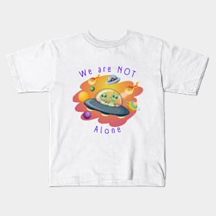 We are not alone Kids T-Shirt